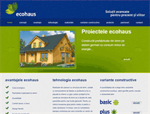 Tablet Screenshot of ecohaus.ro